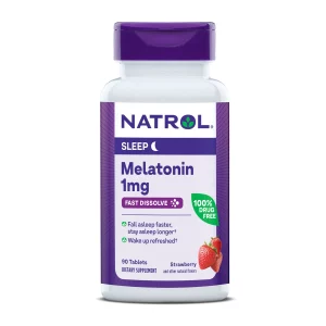 Melatonin Fast Dissolve 1mg - Natrol