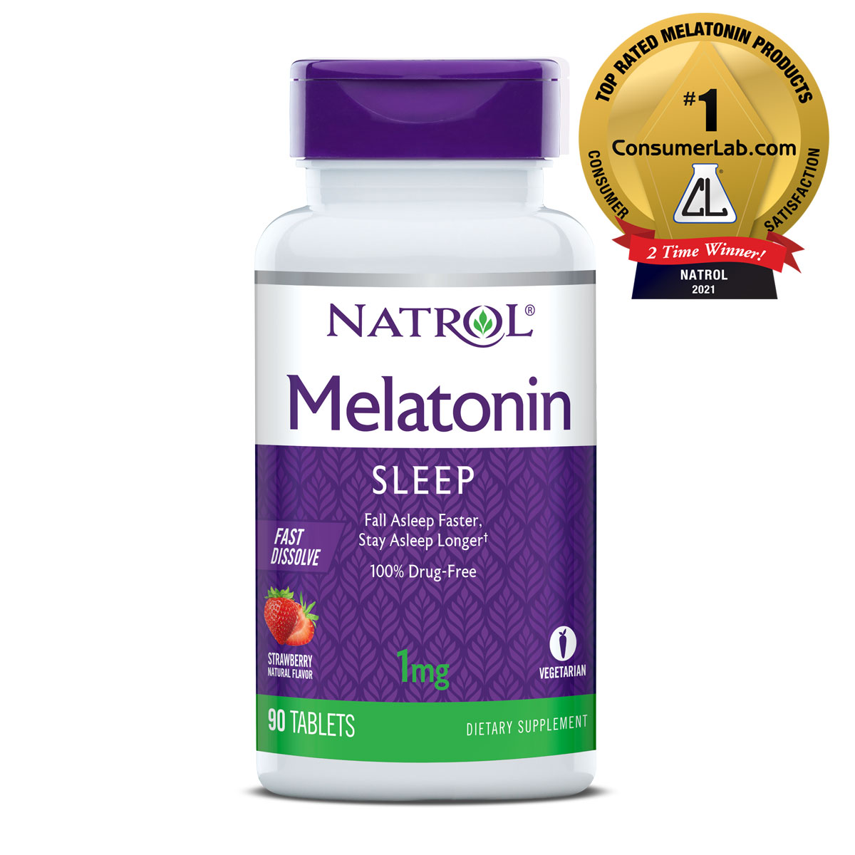 Natrol Melatonin löst sich schnell auf